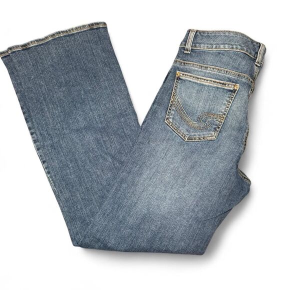 Tommy Hilfiger Women's Freedom Boot blue bootcut  jeans Size 12R - Picture 5 of 5